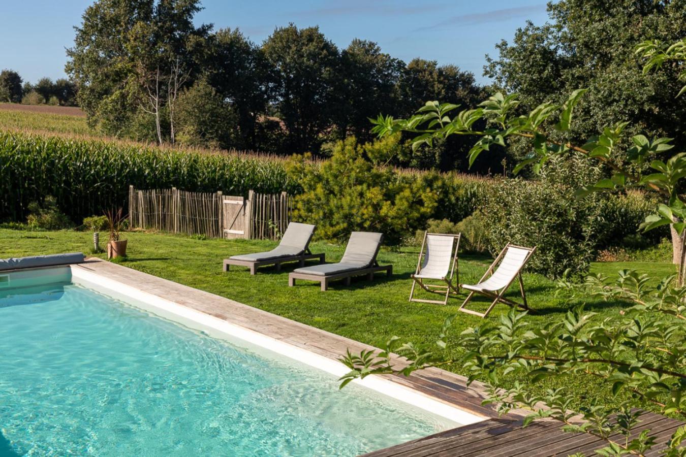 Domaine Du Kelenn, Maison D'Hotes De Charme Avec Piscine Caden Экстерьер фото